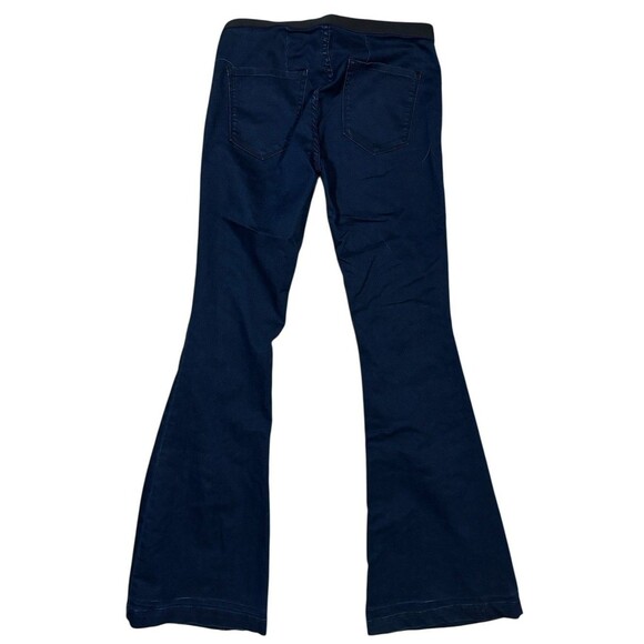 Blank NYC Pull On Flare Jegging Jeans Women's Size 27 Dark Wash Denim 02U-7283 - Picture 11 of 12